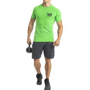 Flexible Fit Men Gym <b>T</b> <b>Shirts</b> Breathable Athletic Wear Custom Printed Sports Clothing Training Focus Men Gym <b>T</b> <b>Shirts</b> - Product Image 3