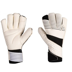 Football Goalkeeper Gloves <b>Full</b> Finger PU Material Non <b>Slip</b> Breathable Adjustable Wrist Strap Hook and Loop Closure Unisex - Product Image 1