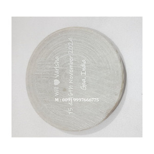 Support pour bâtonnets d'encens en pierre ollaire naturelle de forme ronde, design unique fait à la main avec surface brillante, à utiliser pour la maison et le bureau - Product Image 4