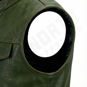 Veste de moto en cuir véritable pour homme de qualité supérieure, nouvelle arrivée, vestes de moto d'hiver, protections amovibles, personnalisables - Product Image 6