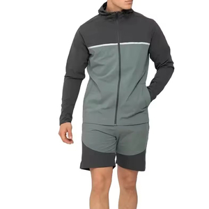 ชุดวอร์มไนลอนกันลมแบบใหม่ ปรับแต่งได้ ระบายอากาศดี สะท้อนแสง มีจำหน่าย - Product Image 1