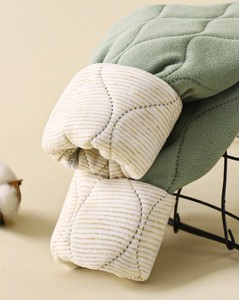 Nouveaux essentiels d'uniformes scolaires vintage automne/hiver pour enfants : Leggings épaissis 100 % coton écologiques pour garçons et filles - Product Image 2