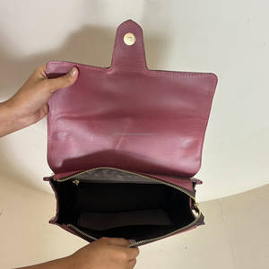 Wholesale Handmade Genuine Hair-On Cowhide <b>Leather</b> Crossbody Bag for Women with Floral <b>Tooled</b> Design Pink <b>Leather</b> Messenger Bag - Product Image 5