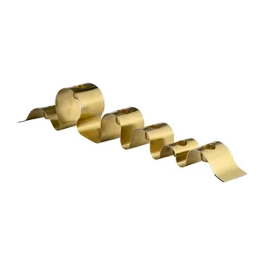 Handmade Modern Tapered <b>Brass</b> Candle Holder Luxury Hotel Lobby Decor High End Home Decoration <b>Lantern</b> - Product Image 3