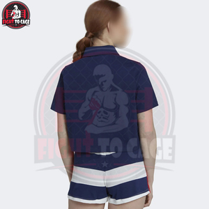Nouveauté 2026 – Polo décontracté pour femme, couleur bleu foncé avec fermeture éclair contrastante, taille ajustable, qualité supérieure - Product Image 4