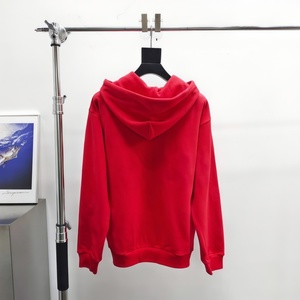 เสื้อฮู้ดโอเวอร์ไซส์ผ้าเฟรนช์เทอร์รี่ผสมโพลีเอสเตอร์/คอตตอน สั่งทำพิเศษสำหรับลายดอกไม้ สไตล์ลำลองสำหรับทุกเพศ เหมาะกับสตรีทแวร์ ฤดูใบไม้ร่วง เป็นมิตรต่อสิ่งแวดล้อม - Product Image 3