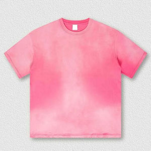 เสื้อยืดโอเวอร์ไซส์ผ้าคอตตอนหนานุ่มทรงหลวมไหล่ตกสำหรับผู้ชายสไตล์วินเทจสำหรับฤดูร้อน - Product Image 3