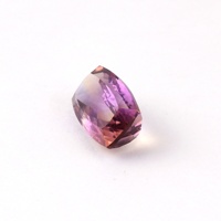 Pierre précieuse en vrac pour la fabrication de bijoux, pierre naturelle Bi amétrine de couleur violette jaune