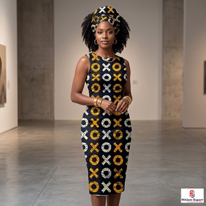 Custom African Wax Print Cotton Fabric Ankara Kitenge Logo Print OEM ODM Textile Manufacturer - Product Image 4