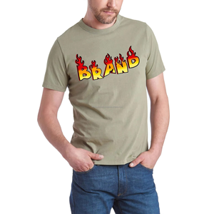 Venta al por mayor personalizado 100% algodón/bambú/fibra hombres camisetas lisas estilos casuales su marca logotipo sublimación impresión hombres camiseta - Product Image 1