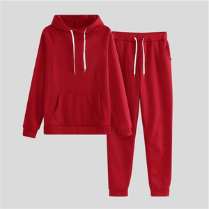 Ensemble deux pièces pour femme : sweat à capuche zippé et pantalon de jogging, couleur unie, respirant, tricoté, tenue décontractée pour l'automne - Product Image 5