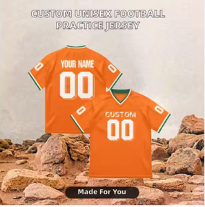 Uniforme de Fútbol Americano Personalizado al por Mayor, Estilo Minnesota, Traje de Práctica, Camiseta de Manga Corta, Unisex, Transpirable, para Verano - Product Image 3