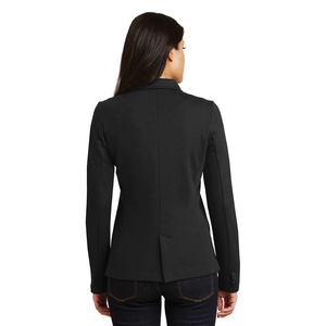 Blazer Negro Tallas Grandes para Mujer 2026, Chaqueta de Dos Botones, Estilo Urbano, Abrigo de Hermandad con Logotipo Griego Personalizado, Ropa Formal de Oficina - Product Image 3