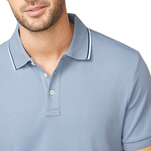 Mens <b>Polo</b> Shirt High Performance Top Moisture Wicking Fabric Short Sleeve Design For Golf Gym Workout And Casual Daily Wear - Product Image 3