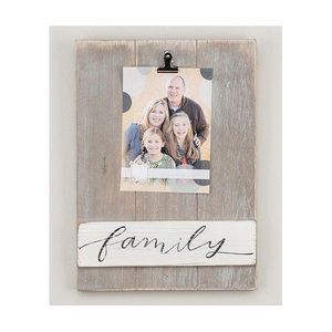 กรอบรูปไม้สไตล์โมเดิร์น ดีไซน์ขอบเรียบหรู สำหรับตกแต่งภายในและเป็นของขวัญ - Product Image 2