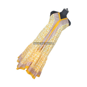 Nouvelle collection bohème hippie de vêtements pour femmes, robe sari bohème vintage d'été, robe de soirée élégante pour femmes, robe de soirée sans manches - Product Image 4