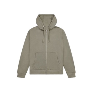 Sweat-shirt à capuche zippé pour homme, coton French Terry 460 GSM, streetwear décontracté, fabrication OEM, marque privée - Product Image 5