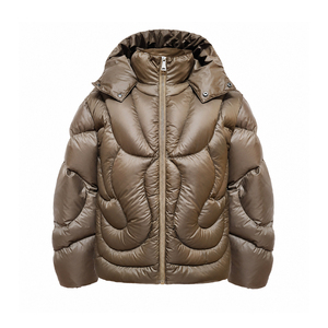 Veste matelassée pour homme, commande en gros, veste matelassée en nylon pour homme, veste matelassée gaufrée pour homme pour vêtements de marque privée - Product Image 5