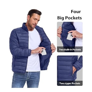 Whole sale price OEM service Men's Bomber <b>Jackets</b> Fashionable long zipper best of selling from Bangladesh factory price - Product Image 4