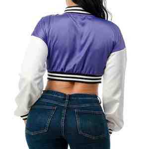 Nouveau design tendance, sweat-shirt à capuche surdimensionné personnalisé avec logo, crop top pour femmes, en vente à bas prix - Product Image 6