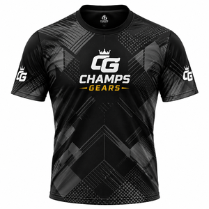 T-shirt de sport personnalisé pour homme, imprimé par sublimation, 100 % polyester, séchage rapide, respirant, vêtements de sport, entraînement, maillot OEM - Product Image 1