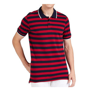 เสื้อโปโลผู้ชายรุ่นใหม่ น้ำหนักเบา สปอร์ตแวร์ สั่งทำได้ ผลิตขายส่ง สไตล์สตรีท ใส่โลโก้แบรนด์ของคุณเองได้ - Product Image 1