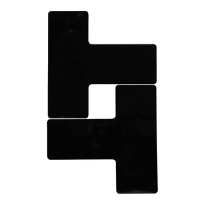 Marcadores de Piso en Forma de T Brady ToughStripe Max - Cinta de Advertencia de PVC de Alta Visibilidad para Zonas de Seguridad Industrial - Product Image 3