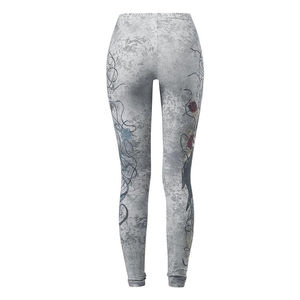 Leggings de sublimation pour femmes, designs uniques multicolores, toutes tailles disponibles, prix d'usine, impression personnalisée, vêtements de sport - Product Image 2