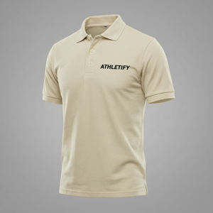 Camisa de Algodón Sólido para Hombre, Manga Corta, Uniforme Informal, Top de Golf, Logotipo OEM, Ropa de Equipo, Suministro Promocional para Personal Corporativo - Product Image 1