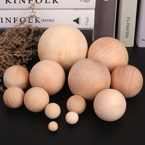 Bolas de Madera Hechas a Mano para Manualidades, Esferas de Madera Natural para Pintar, Juguetes, Decoración del Hogar, Modelos, Adornos y Proyectos de Arte - Product Image 3