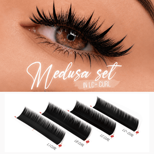 Plateaux de cils en gros Charmlash LJ LB Curl, extensions de cils à marque privée, plateau de longueurs mixtes, lifting doux, Clean Girl, sans huile - Product Image 1