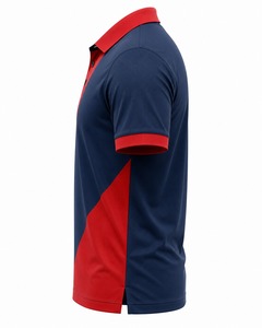 Camisa de Algodón Premium de Corte Ajustado y Color Personalizado, con Logotipo Personalizado, Tejido Transpirable de Manga Corta y Diseño Sólido para Hombre - Product Image 4