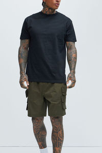 Pantalones Cortos Cargo de Lona de Alta Calidad para Hombre 2026, Talla Grande, con Doble Rodilla, Estilo Carpintero, Rectos, para Trabajo - Product Image 2