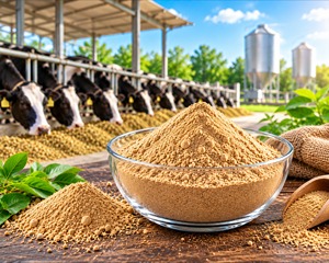 Poudre concentrée de protéines végétales à 70 % pour l'alimentation des bovins et des animaux laitiers |   Aliment pour animaux à base d'extrait de céréales riches en protéines, qualité supérieure | - Product Image 5