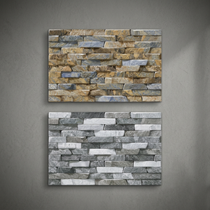 Carreaux muraux émaillés 3D effet pierre sablée, design mat, 300x450mm, pour extérieur, hall, 12x18, prix abordable - Product Image 1