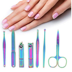 Manicure Pedicure Set for Women Girls Professional Stainless Steel <b>Nail</b> <b>Kit</b> Eco-friendly Luxury Travel Case Rose Personal Care - Product Image 6