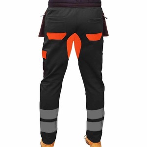 High Quality 100% Cotton Reflective Safety Workwear Protective <b>Cargo</b> <b>Work</b> Pants for Construction Worker - Product Image 2