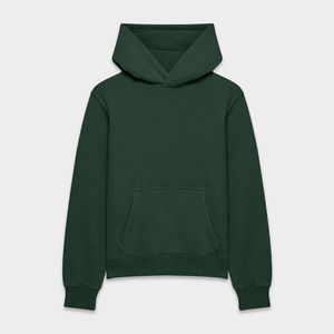 Conjunto Deportivo Premium para Hombre, Sudadera con Capucha de Felpa Gruesa, Conjunto Deportivo Extra Grande para Hombre, Verde Bosque, Conjunto para Correr, Sudadera con Logotipo Personalizado - Product Image 1