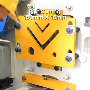 Máquina Hidráulica Semiautomática de Punzonado, Corte y Entallado de Uso Pesado |   Equipo de Fabricación de Metales Industrial de Alta Eficiencia - Product Image 6