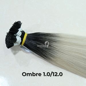 I Tip Hair Extensions de cheveux humains Remy vietnamiens Qualité supérieure Naturelle Droite Toutes les couleurs Convient - Product Image 3