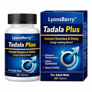 Tadala Plus, Tabletas para Mayor Resistencia y Retraso Instantáneo con Efecto Prolongado para Hombres Adultos con Suplementos para la Resistencia - Product Image 3