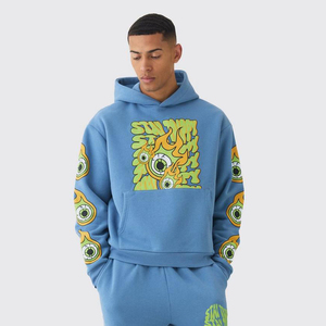 Chándales de Alta Calidad para Hombre y Mujer, Resistentes al Viento, Casuales de Invierno, con Estampado Desgastado por el Sol, Pedrería y Transpirables - Product Image 3