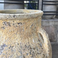 Pot Bunga Keramik Antik Murah yang Dapat Disesuaikan, Finishing Mengkilap, Lubang Drainase, Desain Tahan Lama - Ramah Lingkungan untuk Taman