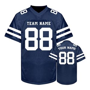 Fabricant de maillots de football américain en gros, mélange polyester-spandex, logo personnalisé, design sur mesure, broderie - Product Image 4