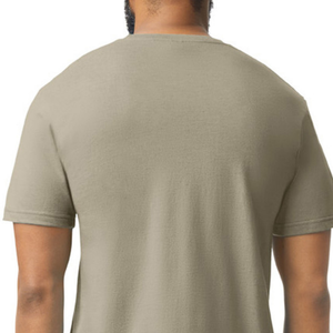 เสื้อยืดผู้ชาย Dune Mist CVC ผ้าคอตตอนผสมเนื้อนุ่ม คอกลม แขนสั้น ระบายอากาศได้ดี เหมาะสำหรับใส่ทุกวัน แบบสั่งทำ - Product Image 4