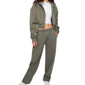 Pantalon évasé ample pour femme, taille haute, décontracté, à jambes larges, en tissu doux, avec poches, pour le quotidien - Product Image 6