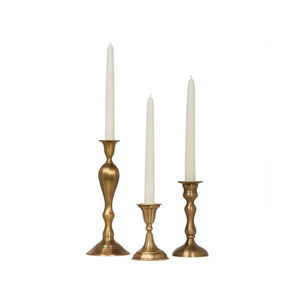 Stainless Steel <b>Candlestick</b> Holder Set Of 2 Taper Candle Holders For Home Decoration Durable Metal Candle Holders - Product Image 3