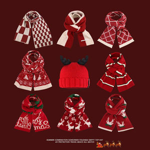 Adventure Unisex Knitted Scarf - Durable Cold Weather Wrap - Custom Logo Soft Knit Outdoor <b>Neck</b> <b>Warmer</b> - Product Image 4