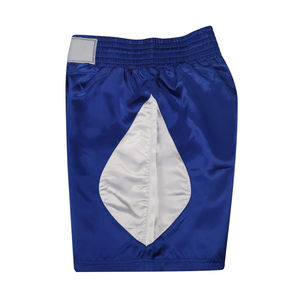 Excellent Quality Martial Arts Kick Boxing Uniform Blue Color <b>Polyester</b> Made Quick Dry Breathable Durable All Seasons <b>Boxer</b> - Product Image 6