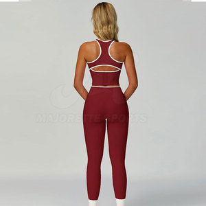Ensemble de yoga professionnel pour femmes, matière douce et respirante, performance flexible, idéal pour la vente. - Product Image 5